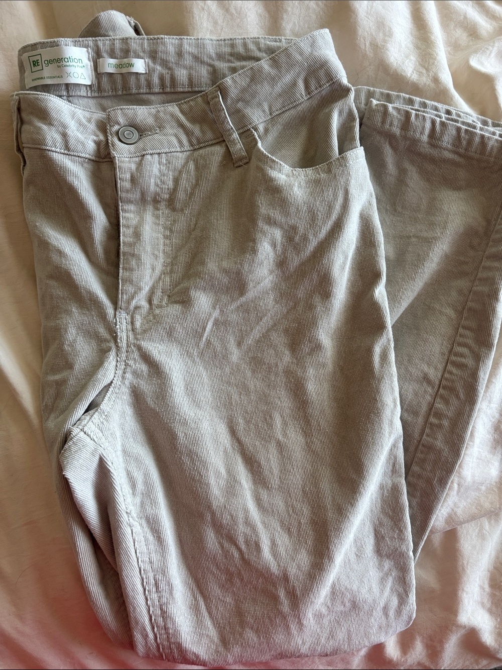 Re/Generation Meadow Men’s Casual Pants – Light Beige